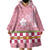 Japanese Asanoha Pattern Wearable Blanket Hoodie Charm Against Evil Spirits - Polynesian Pride