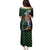 Japanese Asanoha Pattern Family Matching Puletasi and Hawaiian Shirt Sun Flame Slayer Dragon Hinokami Kagura Spirit - Polynesian Pride