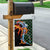 Japanese Asanoha Pattern Garden Flag Sun Flame Slayer Dragon Hinokami Kagura Spirit - Polynesian Pride