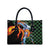 Japanese Asanoha Pattern Leather Bag Sun Flame Slayer Dragon Hinokami Kagura Spirit - Polynesian Pride