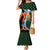 Japanese Asanoha Pattern Mermaid Dress Sun Flame Slayer Dragon Hinokami Kagura Spirit - Polynesian Pride