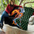 Japanese Asanoha Pattern Quilt Sun Flame Slayer Dragon Hinokami Kagura Spirit - Polynesian Pride