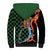 Japanese Asanoha Pattern Sherpa Hoodie Sun Flame Slayer Dragon Hinokami Kagura Spirit - Polynesian Pride