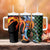 Japanese Asanoha Pattern Tumbler With Handle Sun Flame Slayer Dragon Hinokami Kagura Spirit - Polynesian Pride