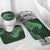 Japanese Asanoha Pattern Bathroom Set Water Breathing Slayer Dragon - Polynesian Pride