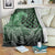 Japanese Asanoha Pattern Blanket Water Breathing Slayer Dragon - Polynesian Pride