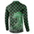 Japanese Asanoha Pattern Button Sweatshirt Water Breathing Slayer Dragon - Polynesian Pride