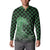 Japanese Asanoha Pattern Button Sweatshirt Water Breathing Slayer Dragon - Polynesian Pride