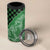 Japanese Asanoha Pattern 4 in 1 Can Cooler Tumbler Water Breathing Slayer Dragon - Polynesian Pride