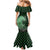 Japanese Asanoha Pattern Family Matching Mermaid Dress and Hawaiian Shirt Water Breathing Slayer Dragon - Polynesian Pride