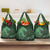 Japanese Asanoha Pattern Grocery Bag Water Breathing Slayer Dragon - Polynesian Pride