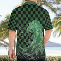 Japanese Asanoha Pattern Hawaiian Shirt Water Breathing Slayer Dragon - Polynesian Pride