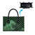 Japanese Asanoha Pattern Leather Bag Water Breathing Slayer Dragon - Polynesian Pride