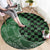 Japanese Asanoha Pattern Round Carpet Water Breathing Slayer Dragon - Polynesian Pride