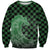 Japanese Asanoha Pattern Sweatshirt Water Breathing Slayer Dragon - Polynesian Pride