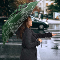 Japanese Asanoha Pattern Umbrella Water Breathing Slayer Dragon - Polynesian Pride