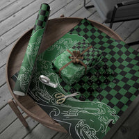 Japanese Asanoha Pattern Wrapping Paper Water Breathing Slayer Dragon - Polynesian Pride