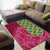 Japanese Bishamon-Kikkou Pattern Area Rug Water Pillar Silent River Flow - Polynesian Pride