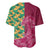 Japanese Bishamon-Kikkou Pattern Baseball Jersey Water Pillar Silent River Flow - Polynesian Pride
