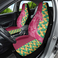 Japanese Bishamon-Kikkou Pattern Car Seat Cover Water Pillar Silent River Flow - Polynesian Pride