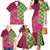 Japanese Bishamon-Kikkou Pattern Family Matching Mermaid Dress and Hawaiian Shirt Water Pillar Silent River Flow - Polynesian Pride