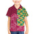 Japanese Bishamon-Kikkou Pattern Family Matching Mermaid Dress and Hawaiian Shirt Water Pillar Silent River Flow - Polynesian Pride