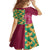 Japanese Bishamon-Kikkou Pattern Family Matching Summer Maxi Dress and Hawaiian Shirt Water Pillar Silent River Flow - Polynesian Pride