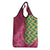 Japanese Bishamon-Kikkou Pattern Grocery Bag Water Pillar Silent River Flow - Polynesian Pride
