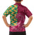 Japanese Bishamon-Kikkou Pattern Hawaiian Shirt Water Pillar Silent River Flow - Polynesian Pride