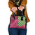 Japanese Bishamon-Kikkou Pattern Shoulder Handbag Water Pillar Silent River Flow - Polynesian Pride