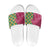 Japanese Bishamon-Kikkou Pattern Slide Sandals Water Pillar Silent River Flow - Polynesian Pride