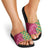 Japanese Bishamon-Kikkou Pattern Slide Sandals Water Pillar Silent River Flow - Polynesian Pride