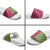 Japanese Bishamon-Kikkou Pattern Slide Sandals Water Pillar Silent River Flow - Polynesian Pride