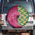 Japanese Bishamon-Kikkou Pattern Spare Tire Cover Water Pillar Silent River Flow - Polynesian Pride