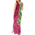 Japanese Bishamon-Kikkou Pattern Tank Maxi Dress Water Pillar Silent River Flow - Polynesian Pride