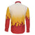 Japanese Kaen Pattern Family Matching Summer Maxi Dress and Hawaiian Shirt Flame Pillar Blazing Lion Heart - Polynesian Pride