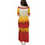 Japanese Kaen Pattern Puletasi Flame Pillar Blazing Lion Heart - Polynesian Pride