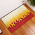 Japanese Kaen Pattern Rubber Doormat Flame Pillar Blazing Lion Heart - Polynesian Pride