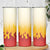 Japanese Kaen Pattern Skinny Tumbler Flame Pillar Blazing Lion Heart - Polynesian Pride