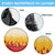 Japanese Kaen Pattern Spare Tire Cover Flame Pillar Blazing Lion Heart - Polynesian Pride