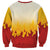 Japanese Kaen Pattern Sweatshirt Flame Pillar Blazing Lion Heart - Polynesian Pride