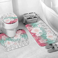 Japanese Kocho Pattern Bathroom Set Insect Pillar Butterfly Flower Fairy - Polynesian Pride