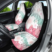 Japanese Kocho Pattern Car Seat Cover Insect Pillar Butterfly Flower Fairy - Polynesian Pride