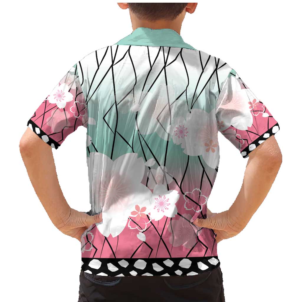 Japanese Kocho Pattern Family Matching Mermaid Dress and Hawaiian Shirt Insect Pillar Butterfly Flower Fairy - Polynesian Pride