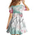 Japanese Kocho Pattern Family Matching Off Shoulder Short Dress and Hawaiian Shirt Insect Pillar Butterfly Flower Fairy - Polynesian Pride