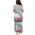 Japanese Kocho Pattern Family Matching Puletasi and Hawaiian Shirt Insect Pillar Butterfly Flower Fairy - Polynesian Pride