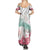 Japanese Kocho Pattern Family Matching Summer Maxi Dress and Hawaiian Shirt Insect Pillar Butterfly Flower Fairy - Polynesian Pride
