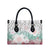 Japanese Kocho Pattern Leather Bag Insect Pillar Butterfly Flower Fairy - Polynesian Pride