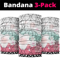 Japanese Kocho Pattern Neck Gaiter Insect Pillar Butterfly Flower Fairy - Polynesian Pride