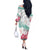 Japanese Kocho Pattern Off The Shoulder Long Sleeve Dress Insect Pillar Butterfly Flower Fairy - Polynesian Pride